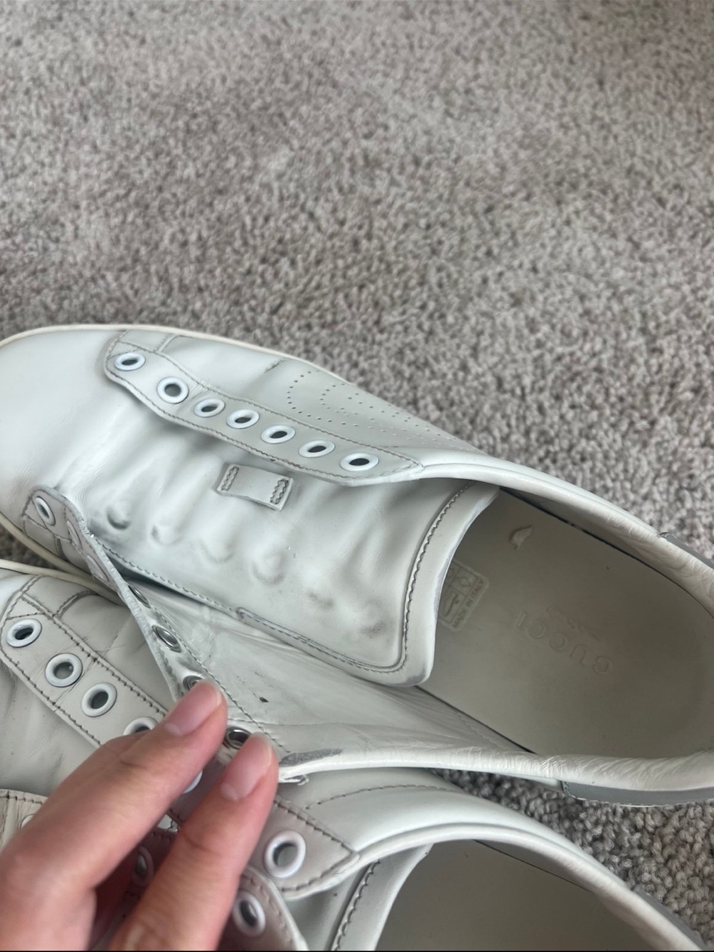 Authenticated GUCCI Sneakers men’s size 38.5 - Picture 4 of 8